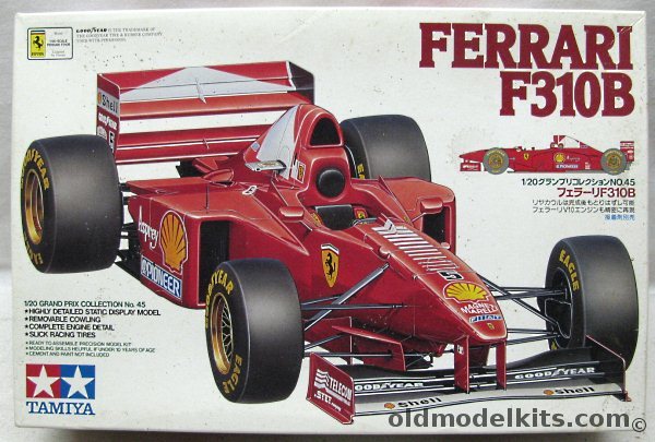 Tamiya 1/20 Ferrari F310B, 20045-2200 plastic model kit